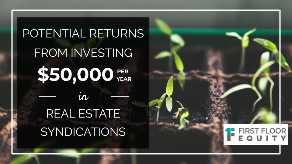 Potential Returns From Investing $50,000 Per Year In Real Estate Syndications